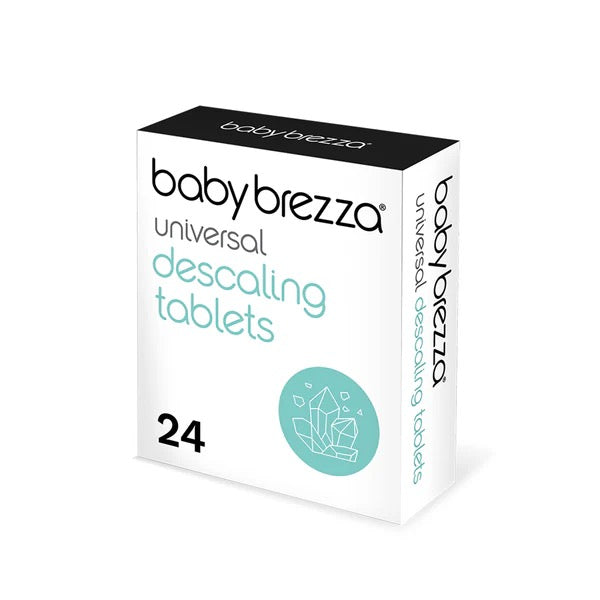 Baby Brezza - Universal Descaling Tablets | Descaler for Formula Makers, Sterilizers & Warmers | 24 Tablets