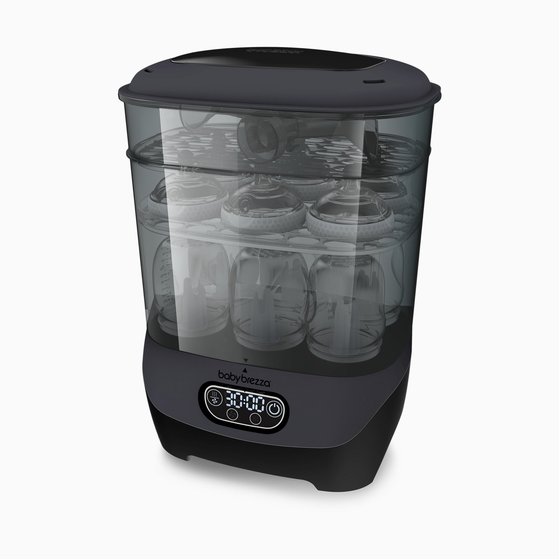 Baby Brezza - One Step™ Baby Bottle Sterilizer And Dryer Advanced | Black