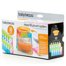 Baby Brezza - 10 Reusable food pouches | 207ml