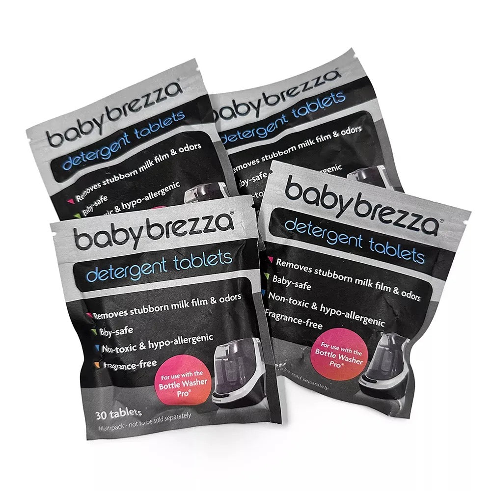 Baby Brezza - Detergent Tablets for Bottle Washer Pro | 120 Tablets