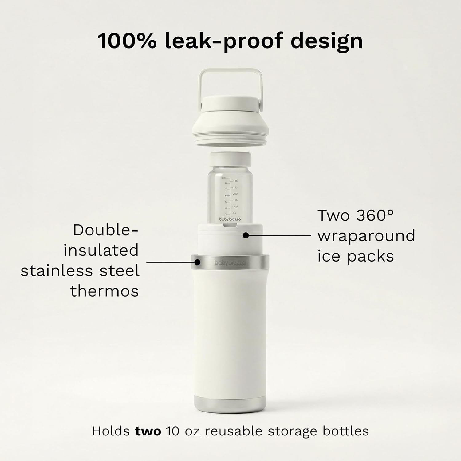 Baby Brezza - All-Day Breastmilk Portable Cooler