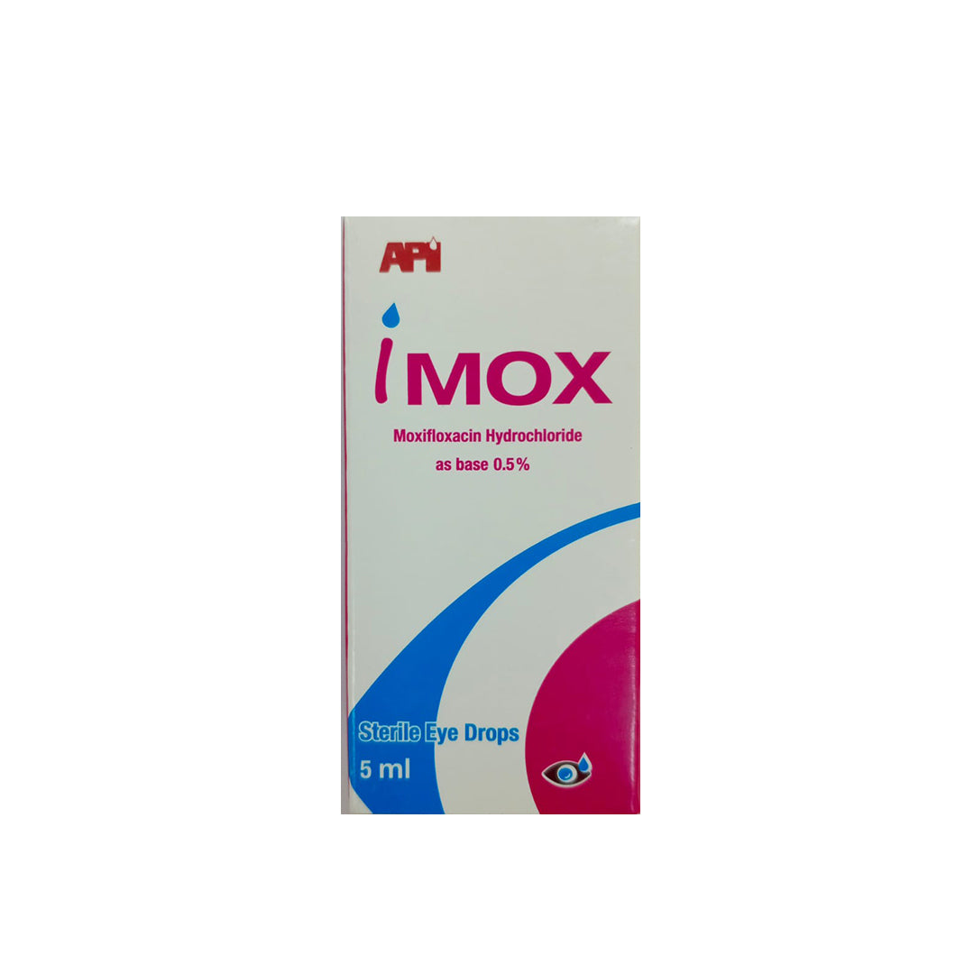 Imox® قطرة للعين 0.5% 5 مل – علاج التهاب العين بالموكسيفلوكساسين Imox® قطرة للعين 0.5% 5 مل – علاج التهاب العين بالموكسيفلوكساسين