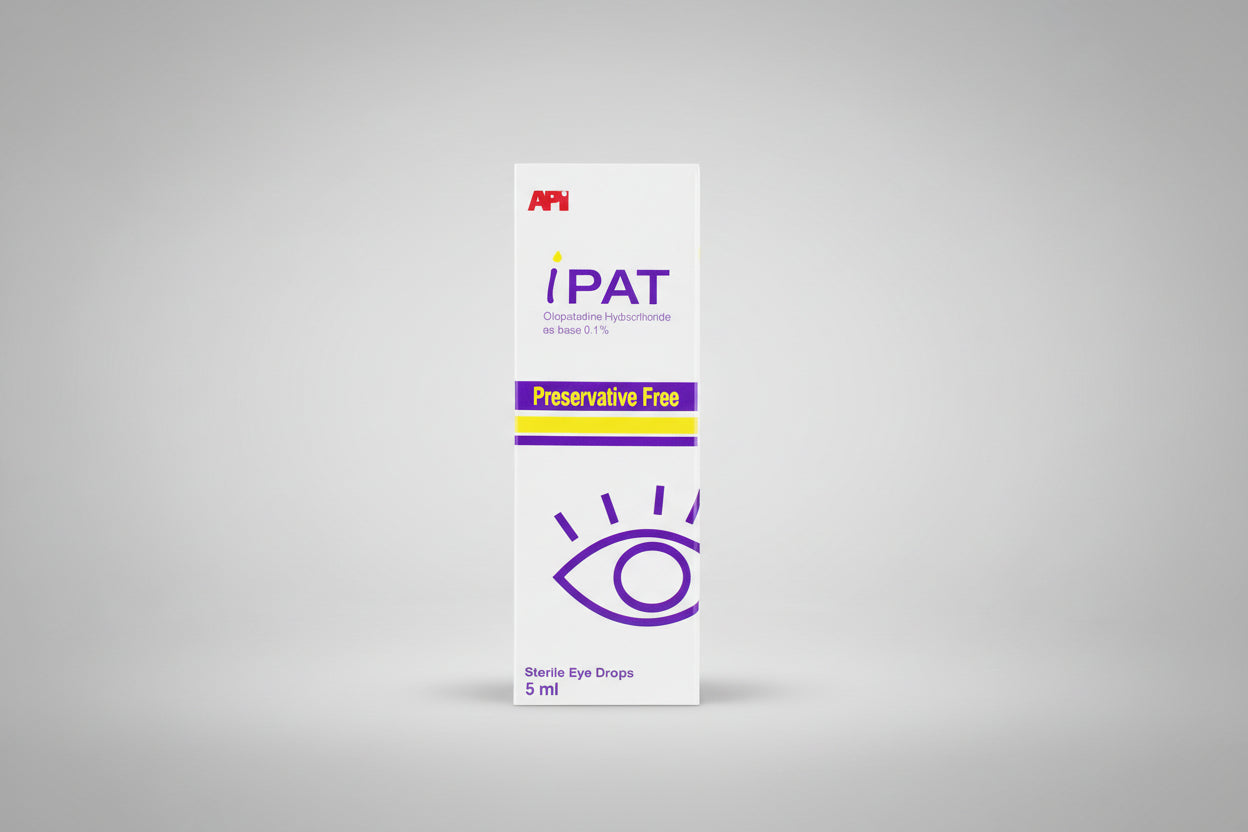 Ipat® 0.1% Eye Drops 5ml – Olopatadine Allergy Eye Relief