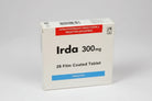 Irda 300 mg irbesartan 28 tablets for hypertension management