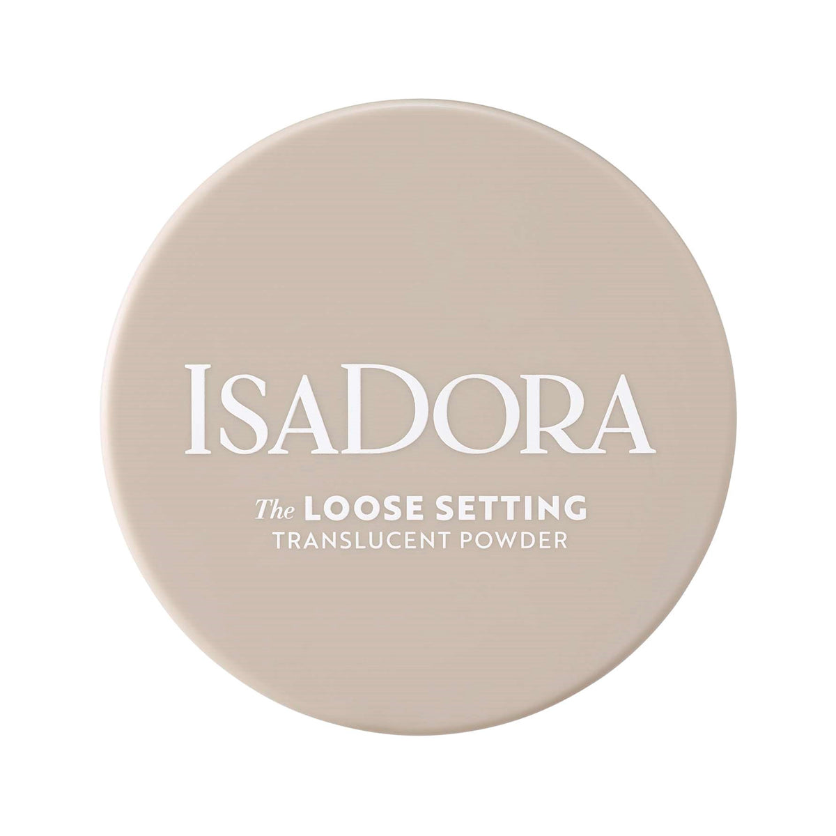 Isadora The Loose Setting Translucent Powder - Lightweight Oil-Control Finishing Makeup