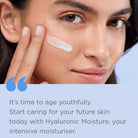 Isdin Hyaluronic Moisture Normal To Dry Skin Cream 50g + Free Spatula