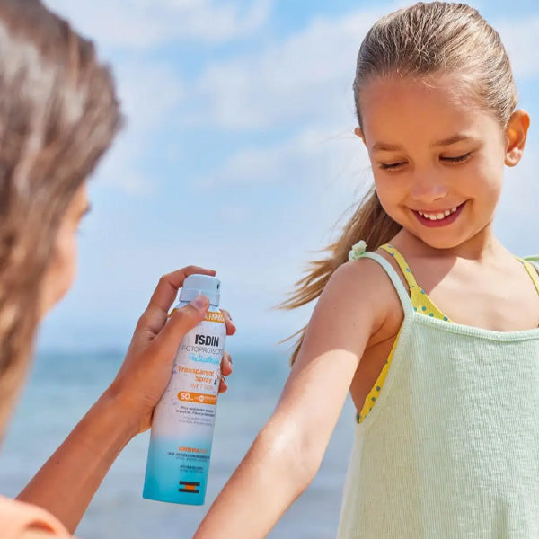 Isdin Fotoprotector Pediatrics Transparent Spray Wet Skin For Kids Spf50 250ml