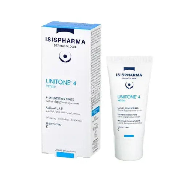 Isispharma Unitone 4 White Hydroquinone 2 Percent Dark Spot Correcting Cream 30ml Health Boutique