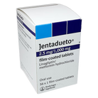 JENTADUETO® 2.5/1000 mg (60 Tablets) – Combination Therapy for Type 2 Diabetes