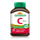Jamieson vitamin C 500mg timed release capsules immune support antioxidant collagen supplement Health Boutique
