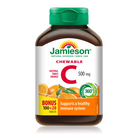 Jamieson Vitamin C Chewables 120 Tablets -the health boutique