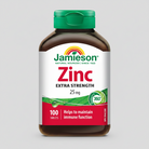 Jamieson zinc 25mg supplement immune support skin hair nails antioxidant mineral Health Boutique
