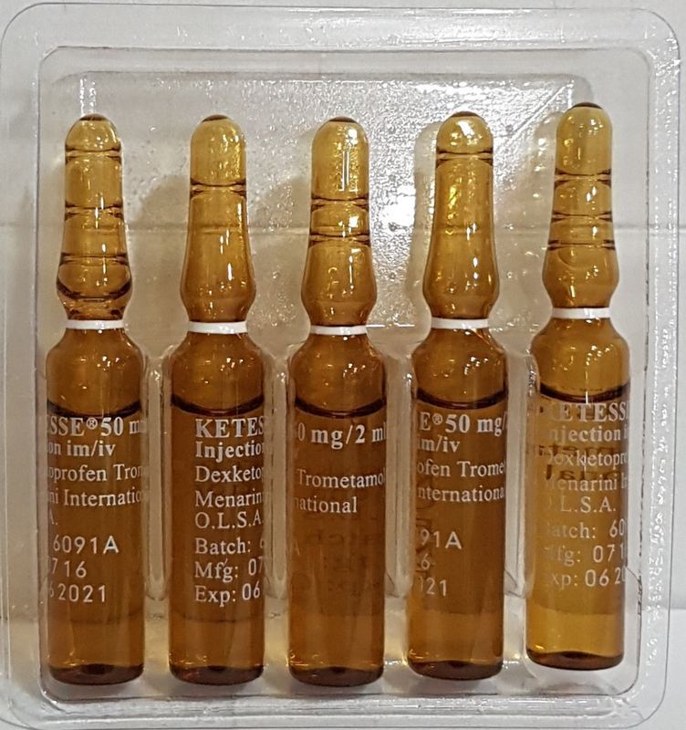 Ketesse 50mg/2ml – Dexketoprofen Injection- Health Boutique – the ...