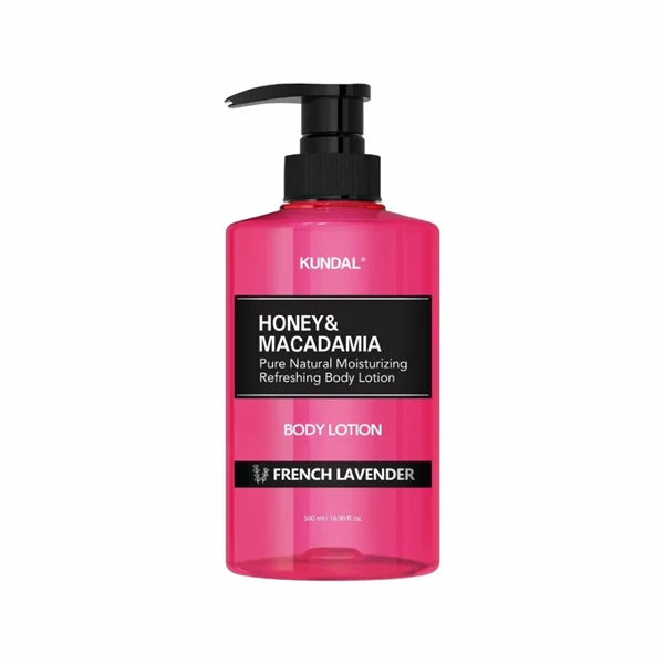 Kundal Honey & Macadamia Body Lotion French Lavender 500ml hydrates dry skin Health Boutique