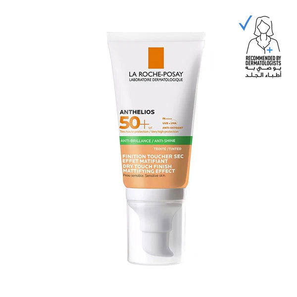 La Roche-Posay Anthelios XL Tinted Sunscreen Dry Touch Anti Shine SPF50+ 50ml oily skin matte sunscreen Health Boutique