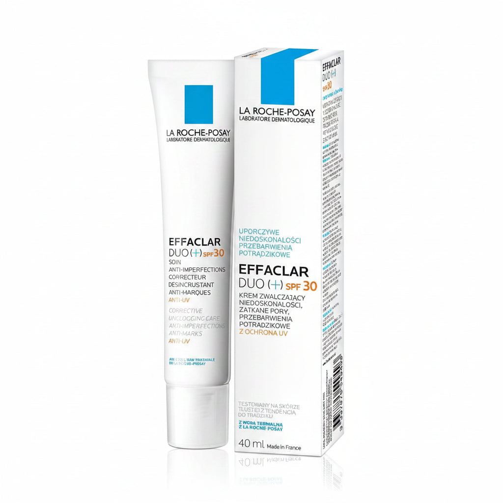 La Roche-Posay Effaclar Duo+ SPF30 anti acne moisturizer sunscreen oily skin blemish care Health Boutique
