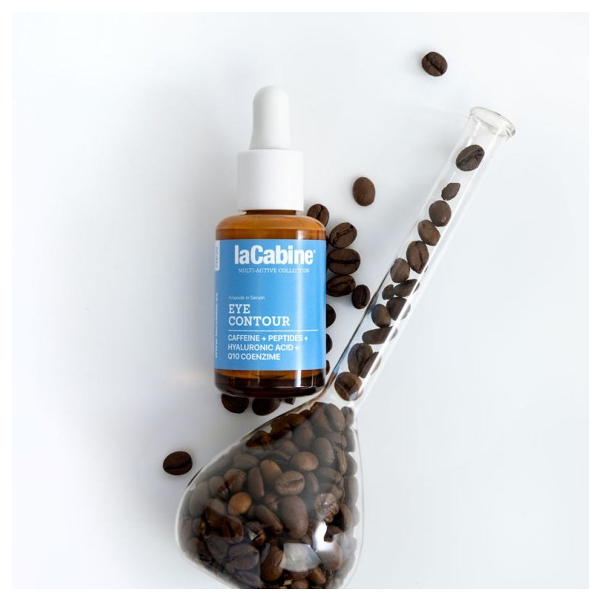Lacabine Eye Contour Serum 30ml caffeine eye care puffiness dark circles hydration Health Boutique