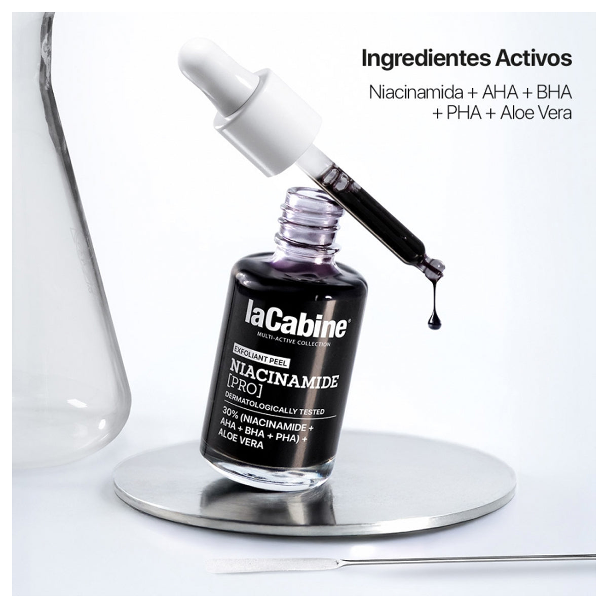 Lacabine Niacinamide 30% Pro Peeling 30ml skin resurfacing acne texture treatment Health Boutique