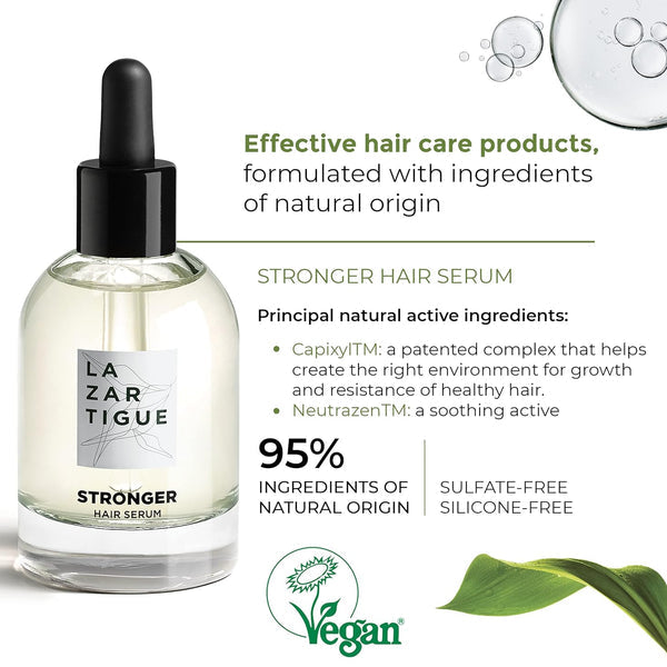Lazartigue Stronger Hair Serum 50ml Hair Strengthening-Health