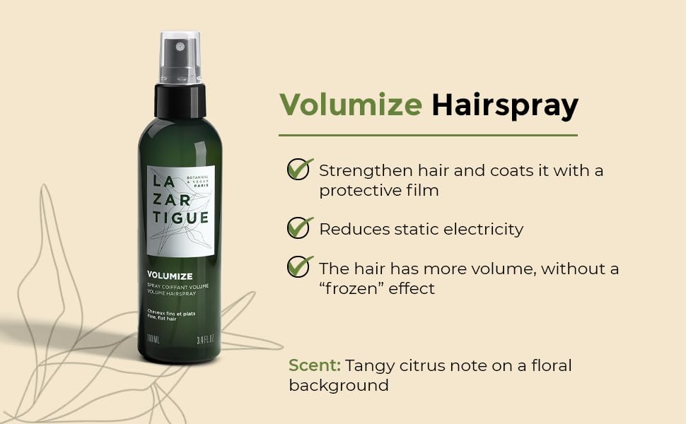 Lazartigue Volumize Spray 100ml lightweight volumizing spray for fine hair Health Boutique