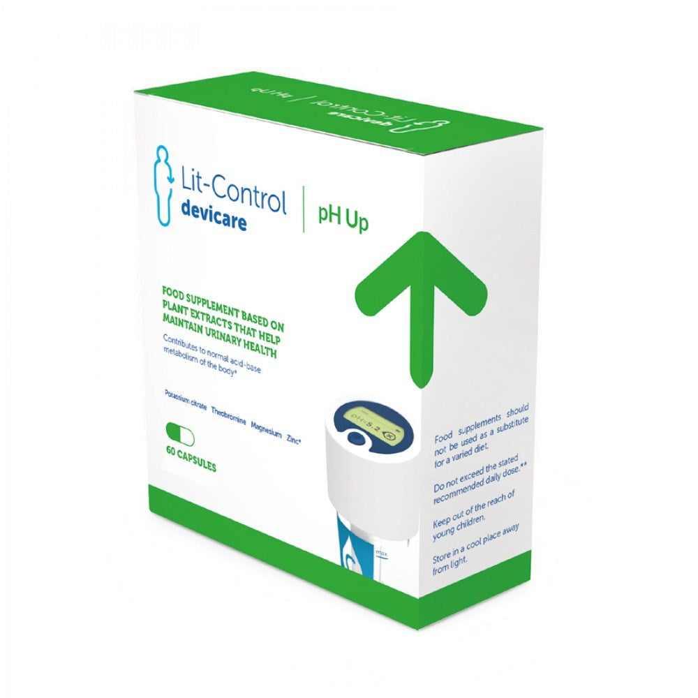 Lit Control PH Up capsules 60 urinary alkalizing kidney stone support supplement