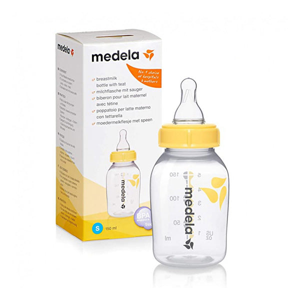 Medela Breast Milk Bottle With Small Teat 150ml