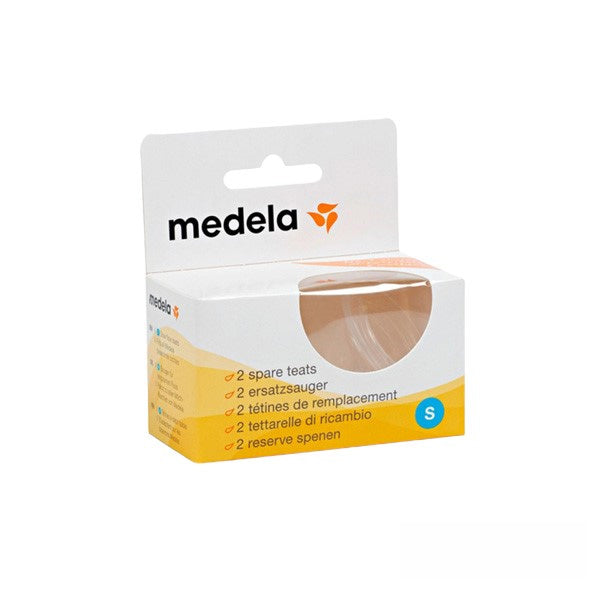 Medela Spare Teats 2 Pack - Slow Flow