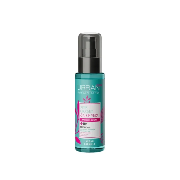 Urban Care Pure Coconut & Aloe Vera Hair Serum 75ml - Nourishing & Hydrating Formula