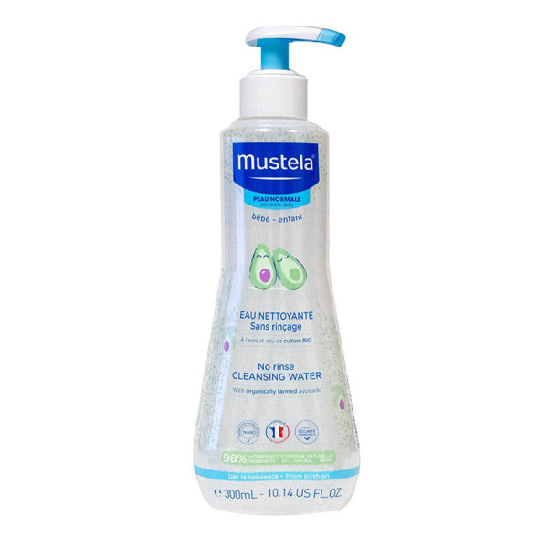 Mustela Baby No Rinse Cleansing Water for Face and Diaper Area 300ml