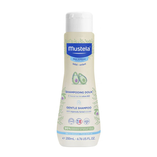 Mustela Gentle Baby Shampoo for Delicate Hair and Scalp - 200ml