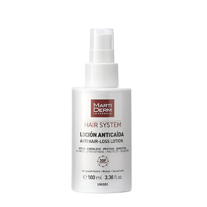 MartiDerm Hair System Anti Hair-Loss Lotion 100ml scalp strengthening thinning hair treatment Health Boutique