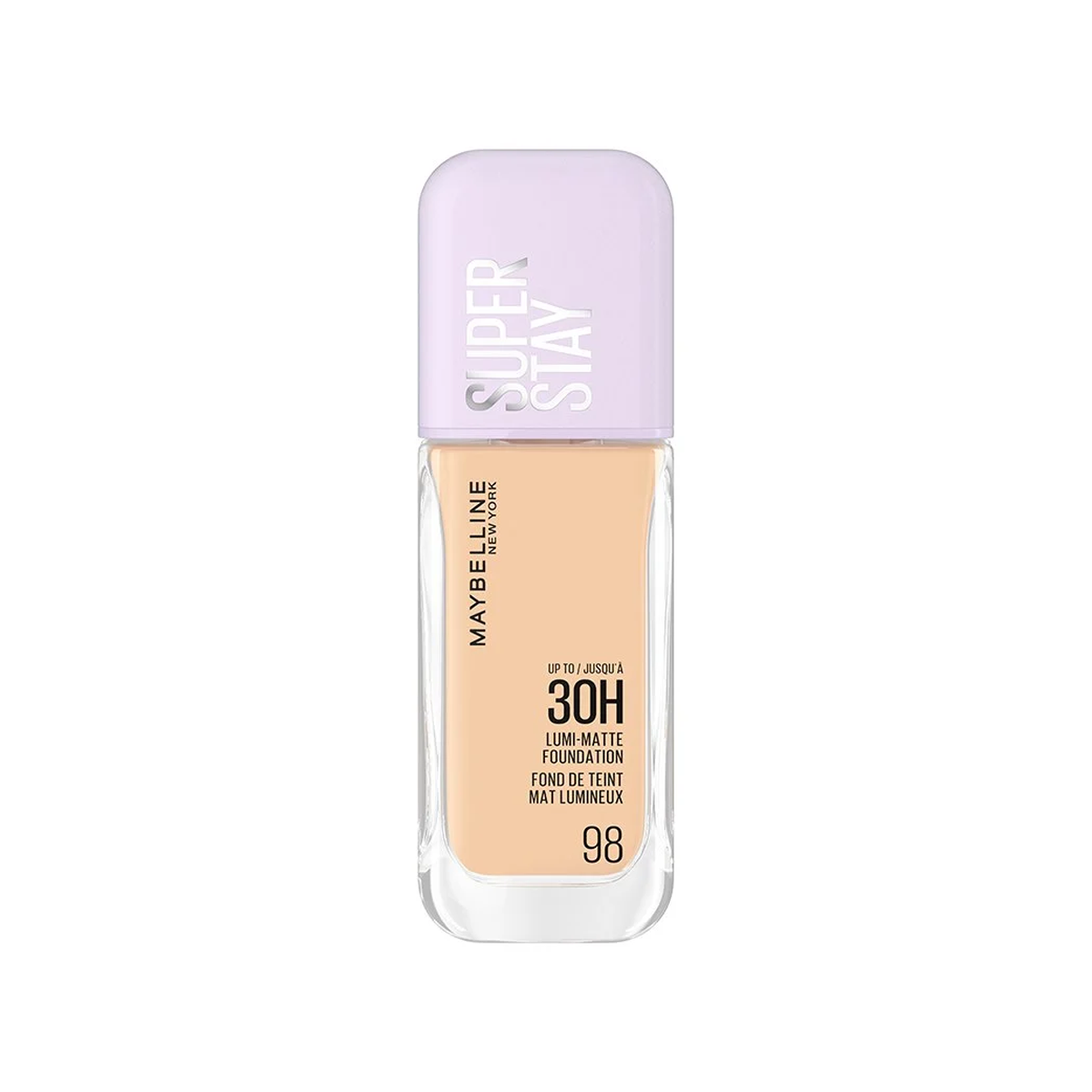 Maybelline Super Stay Lumi-Matte Foundation 98 bottle – long-wear 30HR matte finish  health boutiq jordan