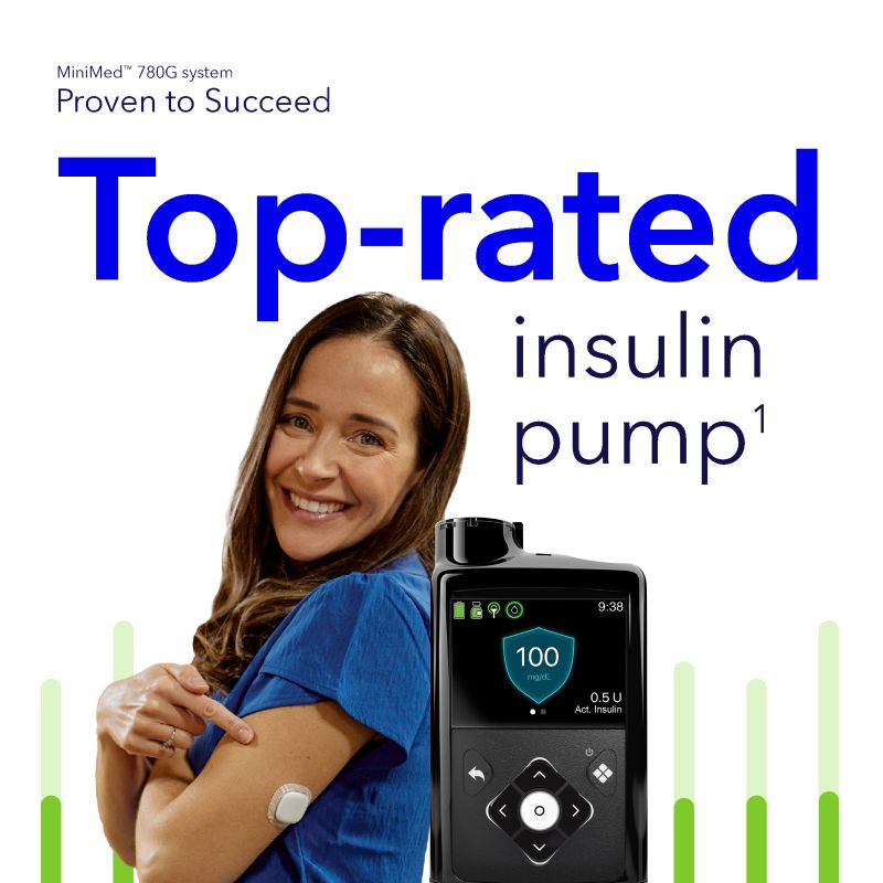 Medtronic MiniMed 780G insulin pump system Jordan, with SmartGuard technology