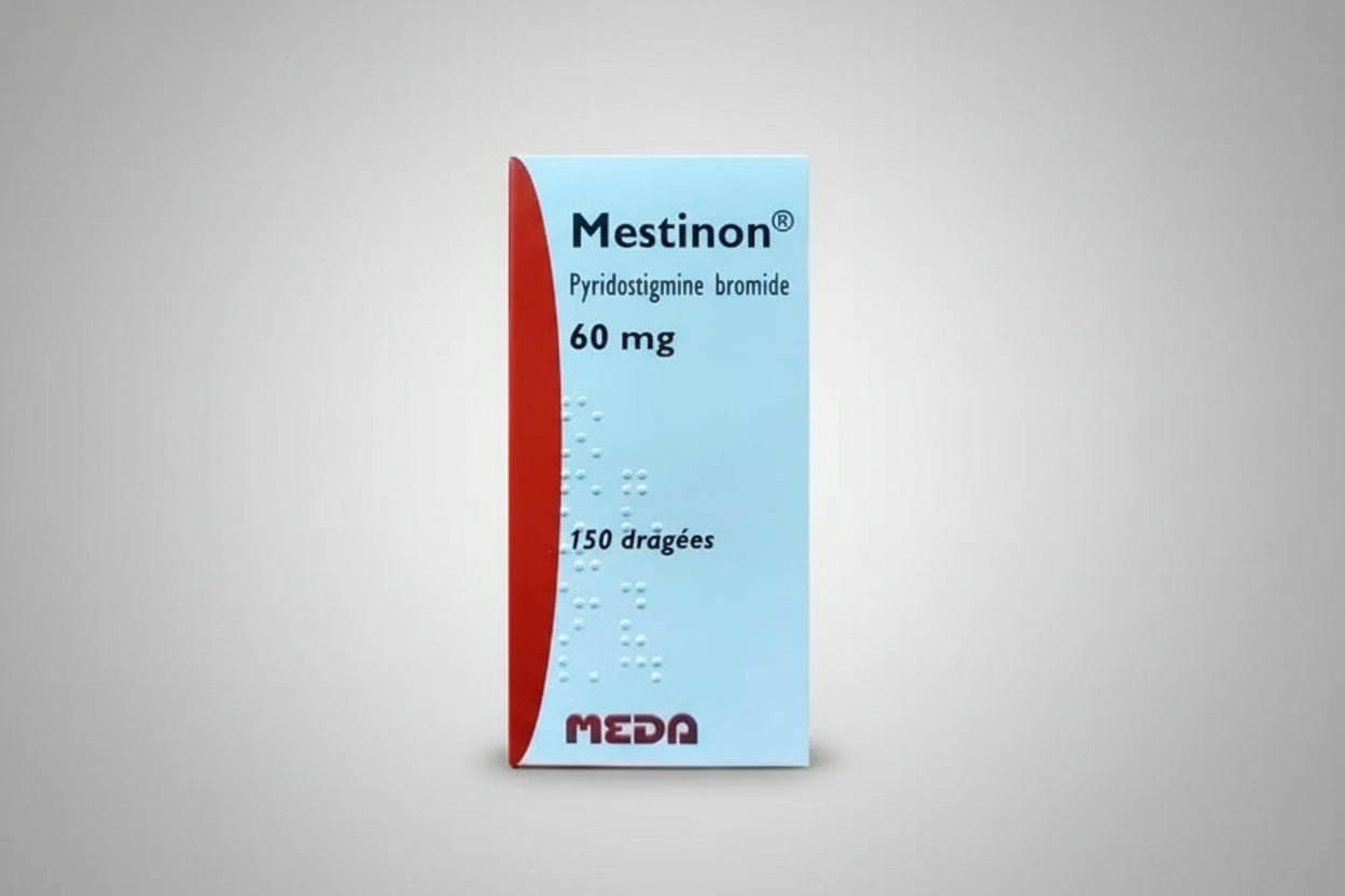 Mestinon 60 mg tablets pyridostigmine neuromuscular myasthenia gravis therapy
