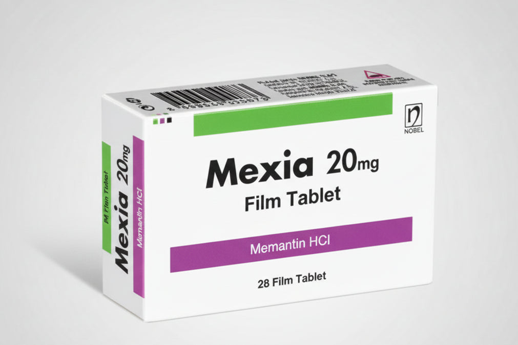 Mexia 20 mg memantine tablets 28 for Alzheimer’s disease management