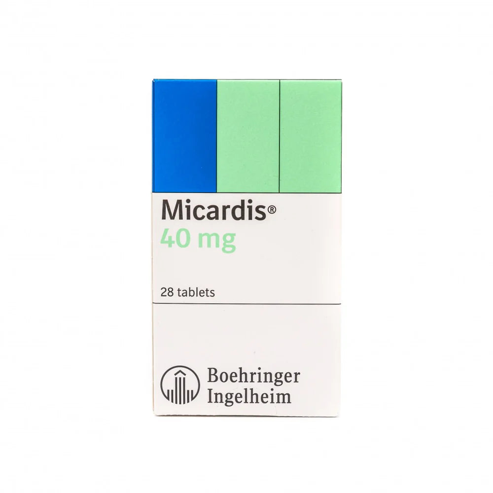 Micardis 40 mg tablets telmisartan blood pressure control antihypertensive therapy