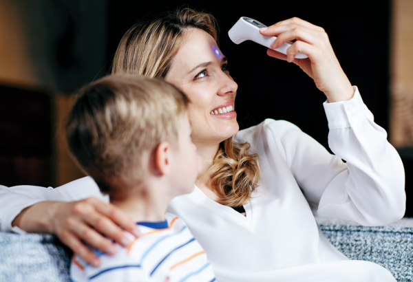 Microlife NC 200 non-contact infrared thermometer Jordan for fast, hygienic temperature measurement – suitable for families in Jordan and GCC