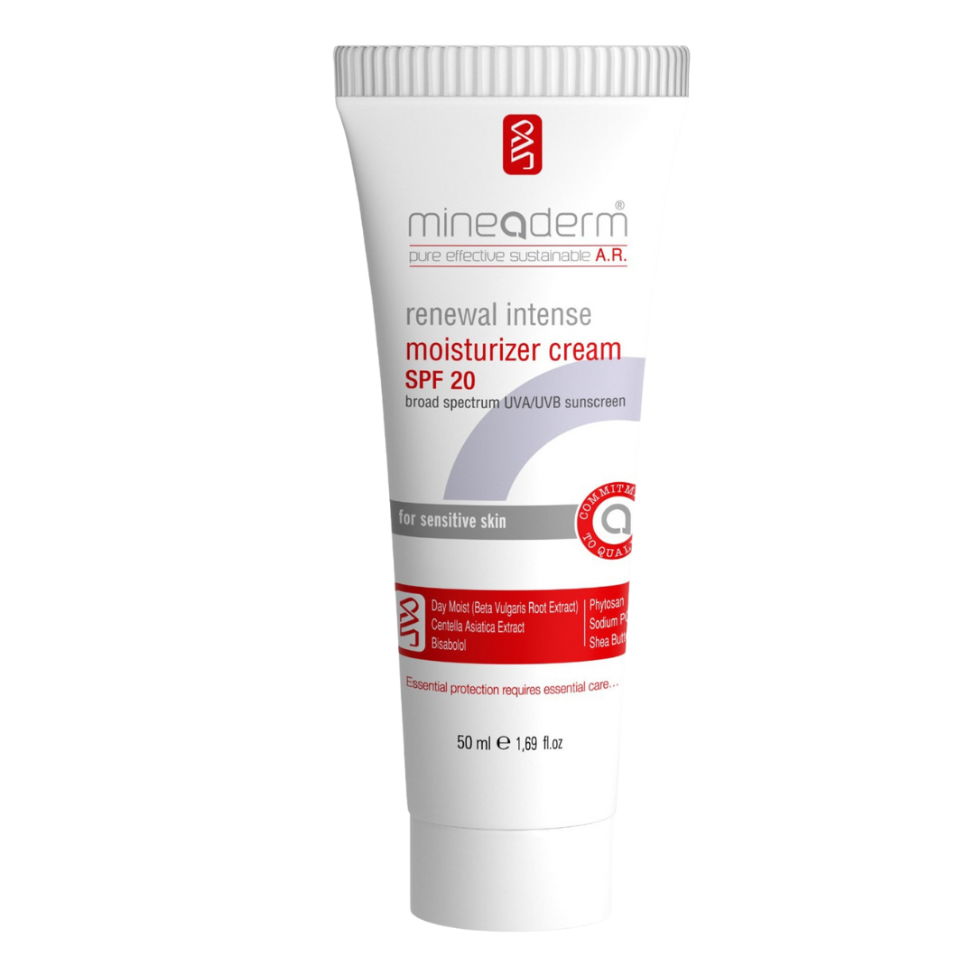 Mineaderm Renewal Intense Moisturizer Cream SPF20 50ml hydrating face cream Health Boutique