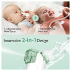 Momcozy 2-in-1 Electric Nasal Aspirator for Babies and Toddlers with Adjustable Suction Levels and LED Light