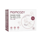 Momcozy 2-in-1 Disposable Finger Cover Shields for Breastfeeding and Nipple Protection - 30 Count Pack