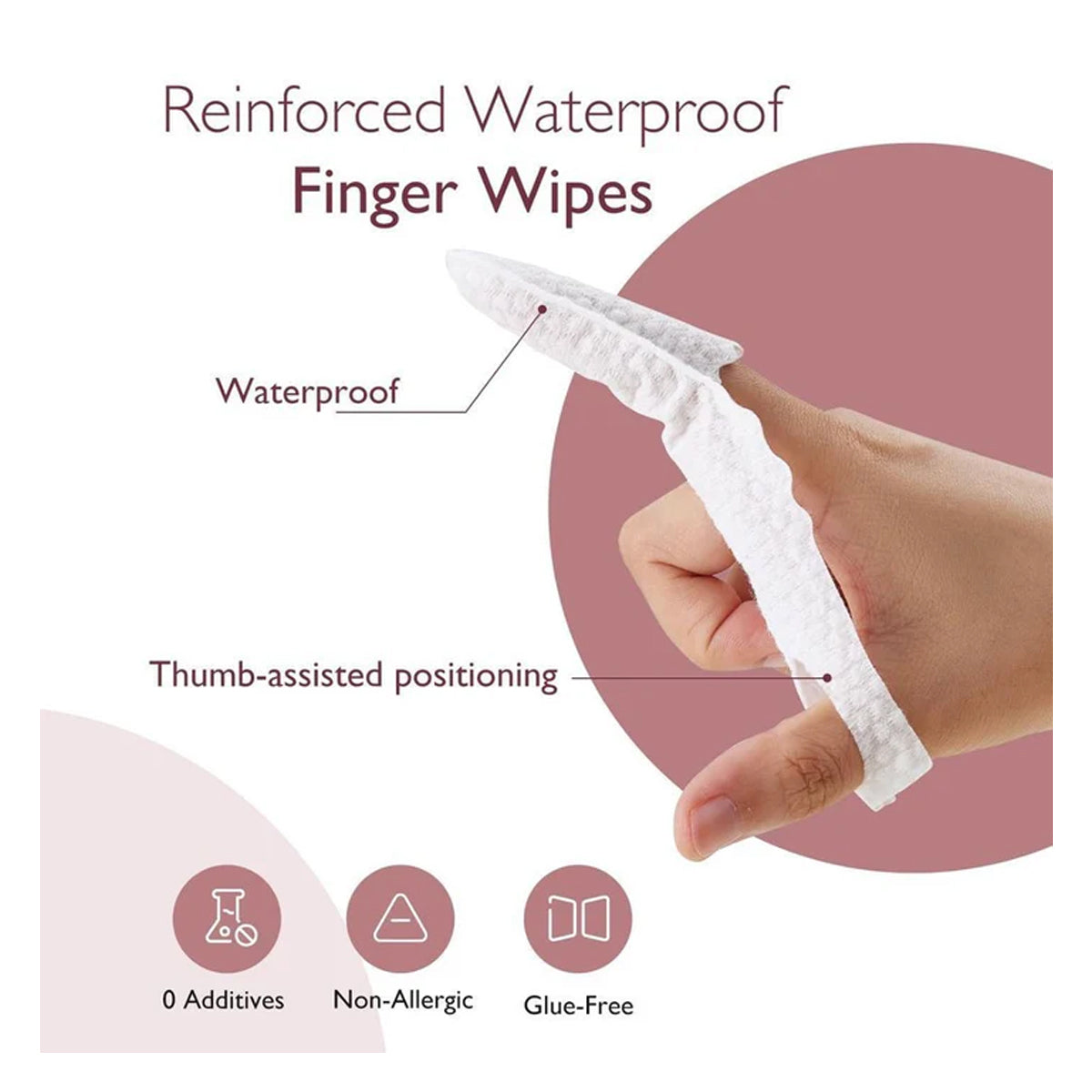Momcozy 2-in-1 Disposable Finger Cover Shields for Breastfeeding and Nipple Protection - 30 Count Pack