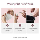 Momcozy 2-in-1 Disposable Finger Cover Shields for Breastfeeding and Nipple Protection - 30 Count Pack