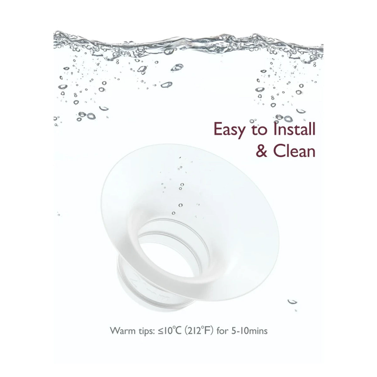 Momcozy 24mm Replacement Flange for M9 Wearable Breast Pump - Comfortable Fit Accessory
