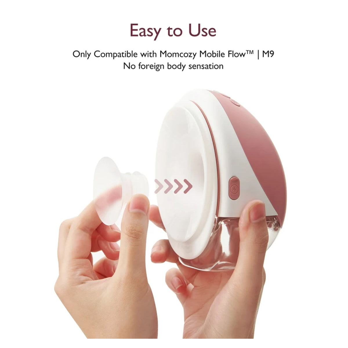 Momcozy 24mm Replacement Flange for M9 Wearable Breast Pump - Comfortable Fit Accessory