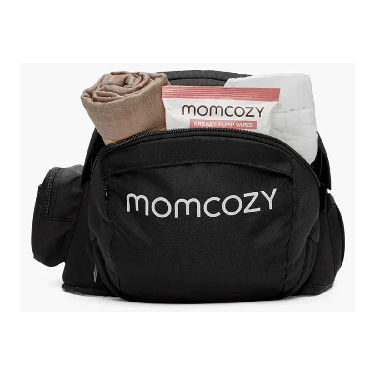 Momcozy Ergonomic Baby Hip Seat Carrier with 3D Belly Protector and EVA Massage Board Support