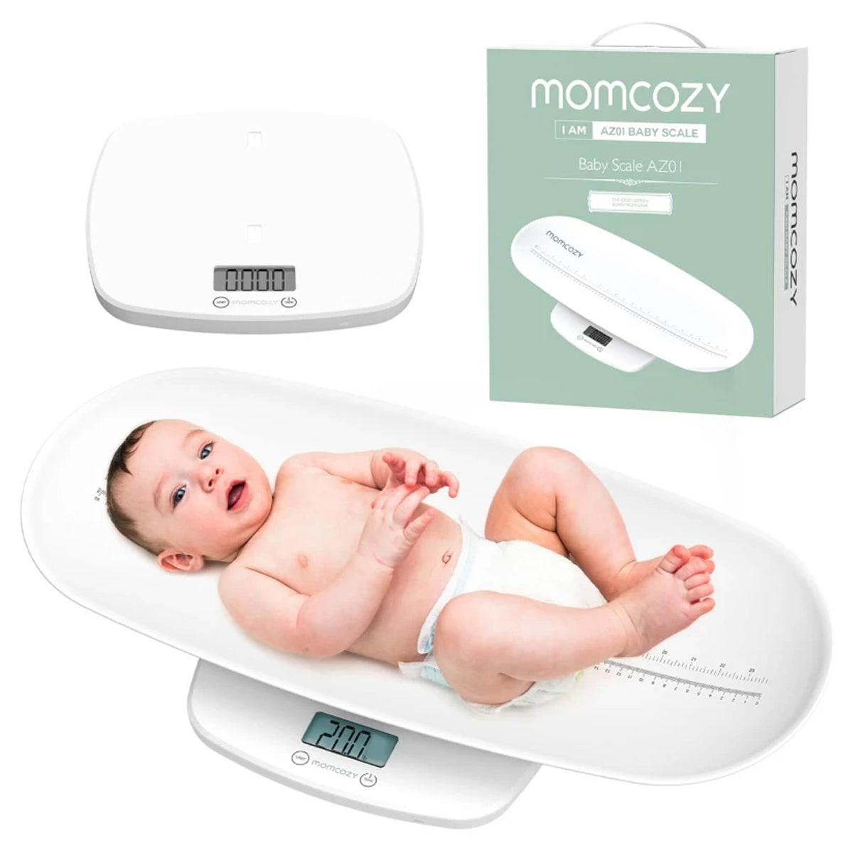 Momcozy Digital Baby Scale for Weight and Height Tracking