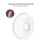 Momcozy S9 Pro/S12 Pro Breast Pump Replacement Flange 27mm - Comfortable Silicone Accessory Set
