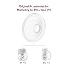 Momcozy S9 Pro/S12 Pro Breast Pump Replacement Flange 27mm - Comfortable Silicone Accessory Set