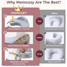 Momcozy Ergonomic Memory Foam Nursing Pillow for Breastfeeding and Bottle Feeding Support