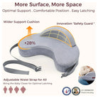 Momcozy Ergonomic Memory Foam Nursing Pillow for Breastfeeding and Bottle Feeding Support